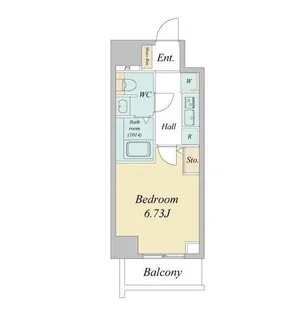 グランカーサさいたま新都心【2階】の間取り
