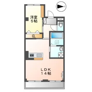 LUMINOUS COAT【2階】の間取り