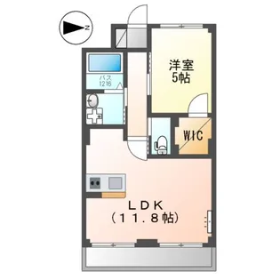 LUMINOUS COAT【2階】の間取り