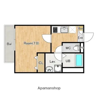 ジーメゾン大宮七里ウエスト【1階】の間取り