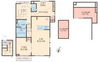 アイビスコートⅡ【2階】の間取り