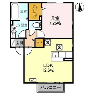 リビングタウン三橋西 A【1階】の間取り
