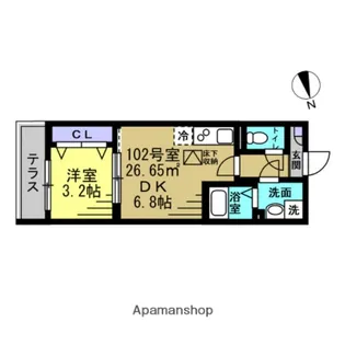 VILLAGE LUMINOUS【3階】の間取り