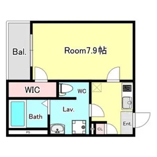 ジーメゾン見沼島町【302号室】の間取り