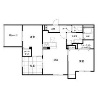 エムズ ヴィラ さいたま新都心【1階】の間取り