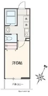 MELLAS 西大宮Ⅳ【3階】の間取り