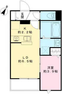 パークヴィラ桜木【101号室号室】の間取り