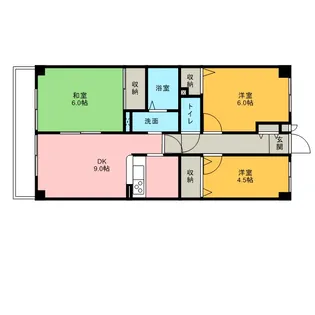 アビターレオオミヤ【2階】の間取り