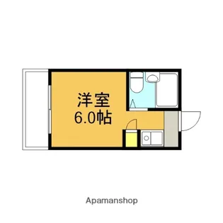 パルグリーンⅡ【101号室】の間取り