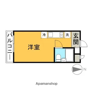 埼玉県さいたま市北区宮原町3丁目【マンション】の間取り