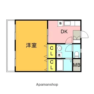 シャルム宮原【3階】の間取り