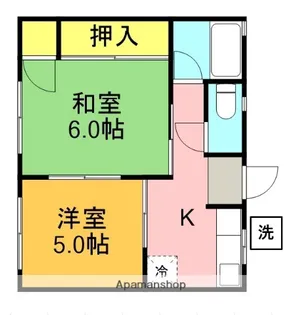 シティハイム601【101号室】の間取り