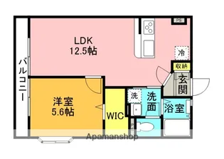 シティハイムナラ【2階】の間取り