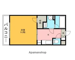 スリーライト【2階】の間取り