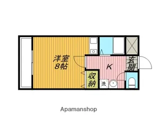 ハイツ日興【203号室】の間取り