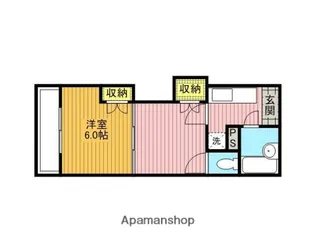 レジデンスカープ大宮【3階】の間取り