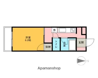 プチフレール【2階】の間取り