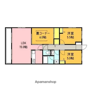 サエラ宮原【406号室】の間取り