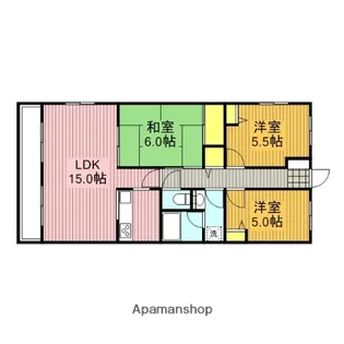 サエラ宮原【3階】の間取り