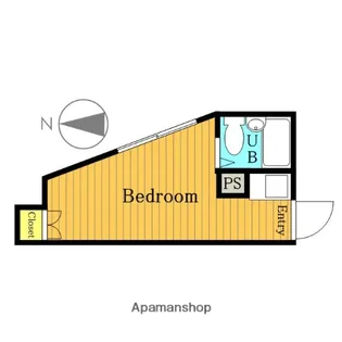 第13大宮ハイツ【1階】の間取り