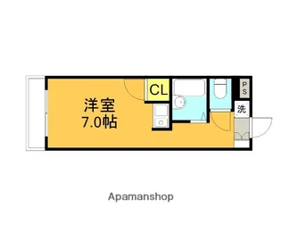 ヨウコースクウェア日進【1階】の間取り