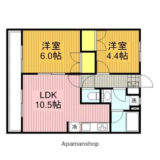 マイハウス【203号室】の間取り