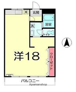 サニーハイツ日進【301号室】の間取り