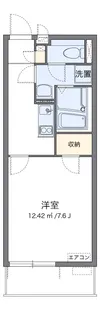 クレイノSASALA【2階】の間取り
