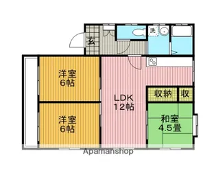 メゾンドール【3階】の間取り