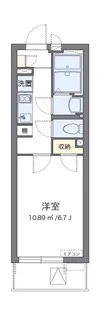 クレイノグラマット【2階】の間取り