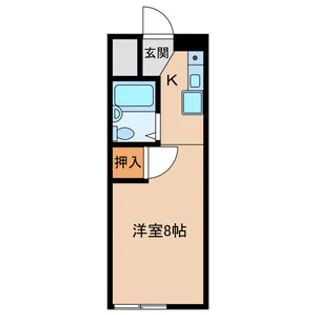 サンライトマンション【2階】の間取り