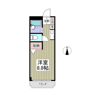 第3関根ビル【3階】の間取り