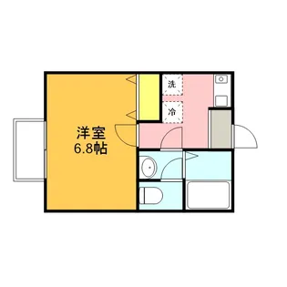 キャメル宮原Ⅳ【202号室号室】の間取り