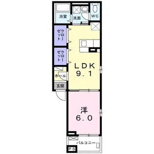 リオ【2階】の間取り