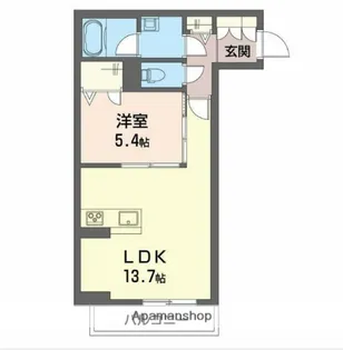 シャルマン レジデンス【2階】の間取り
