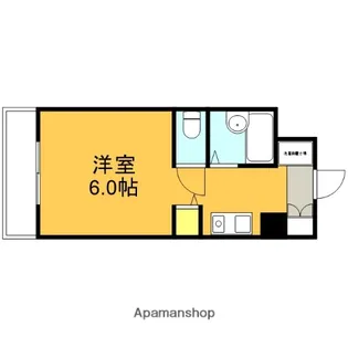 ロイヤルコート【4階】の間取り