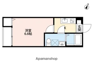 NOIX NEUF(ノワヌフ)【3階】の間取り