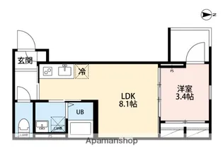 ROBOT HOME 西大宮Ⅱ【1階】の間取り