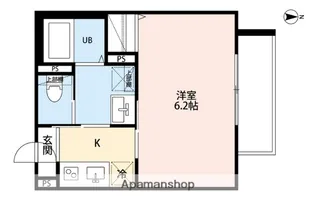 ROBOT HOME 西大宮Ⅱ【3階】の間取り