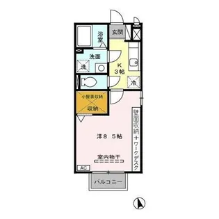 ドミールM日進【2階】の間取り