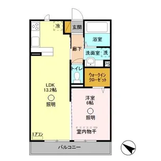 本郷の杜 ラウン【3階】の間取り