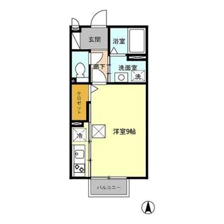 フェリーチェ【1階】の間取り