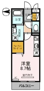 フェルカ【2階】の間取り
