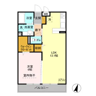 フォルテ【3階】の間取り