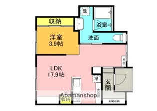 GARAGE HOUSE ー【2階】の間取り