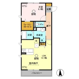 LOBELLIA TORO Ⅰ【1階】の間取り