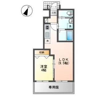 ILE VILLAGE(イル ヴィラージュ)【1階】の間取り