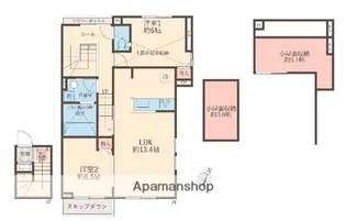 アイビスコートⅡ【2階】の間取り