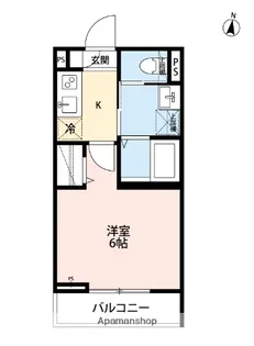 NISSIN SMART COURT【3階】の間取り