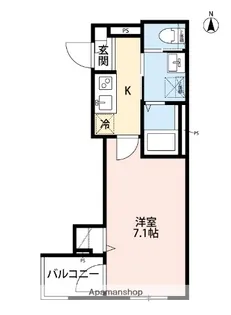 RH BRILLIANT【3階】の間取り